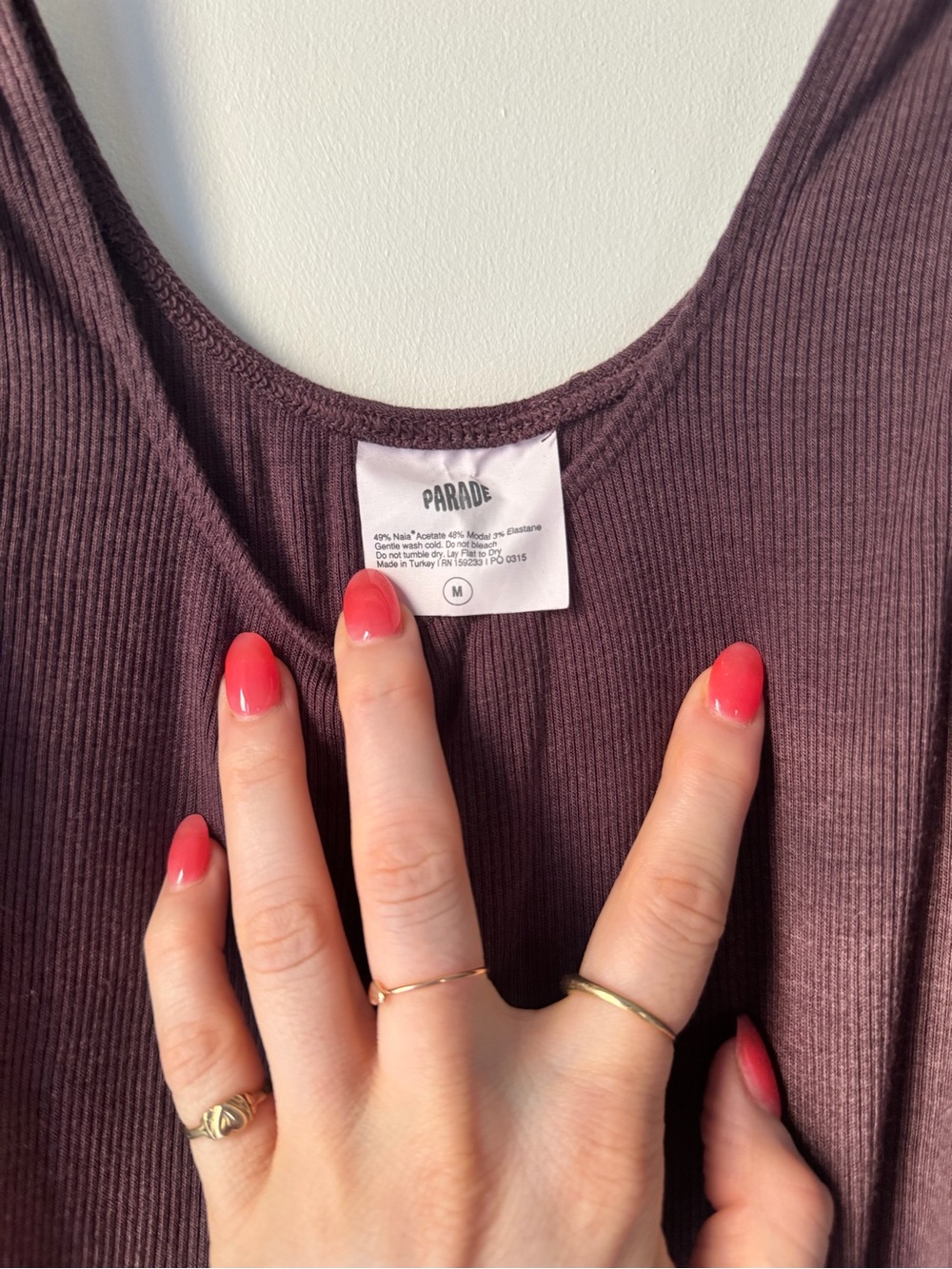 Parade Simple Ribbed Tank Dress - Picture 2 of 3